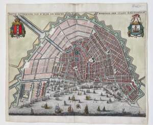 Town maps and Profile views Amsterdam